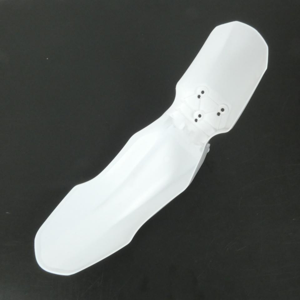 Garde boue avant Générique pour Pit bike Apollo Blanc 0410600202436 Neuf