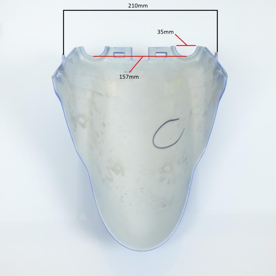Garde boue avant bleu sans la partie arrière pour scooter Chinois 50 Neuf