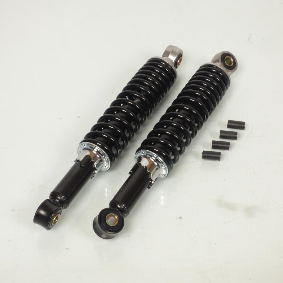 Paire d'amortisseur arrière réglable noir 280mm RSM pour mobylette cyclo Neuf