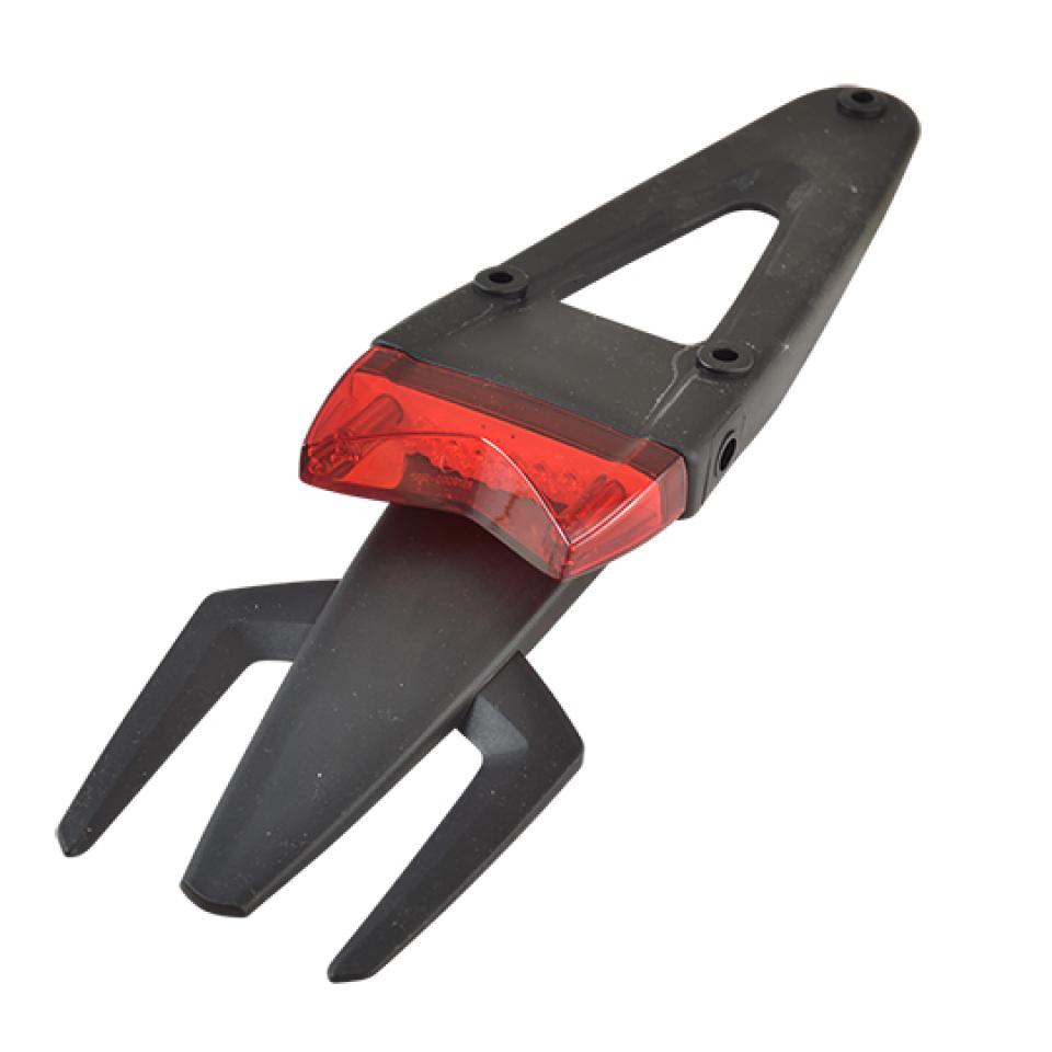 Bavette arrière support de plaque avec feu avec arrière rouge à LED 12V pour moto 50