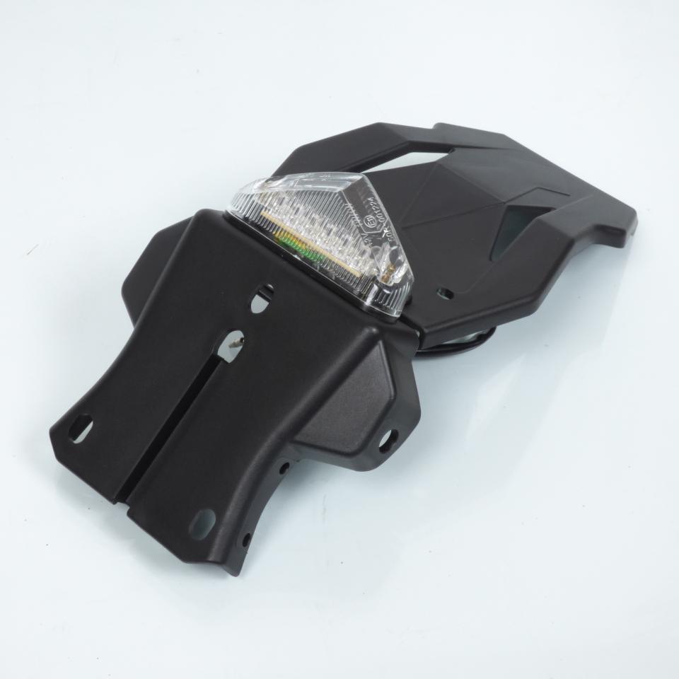 Bavette arrière Tun'R avec feu avec arrière transparent à LED 12V pour moto 50