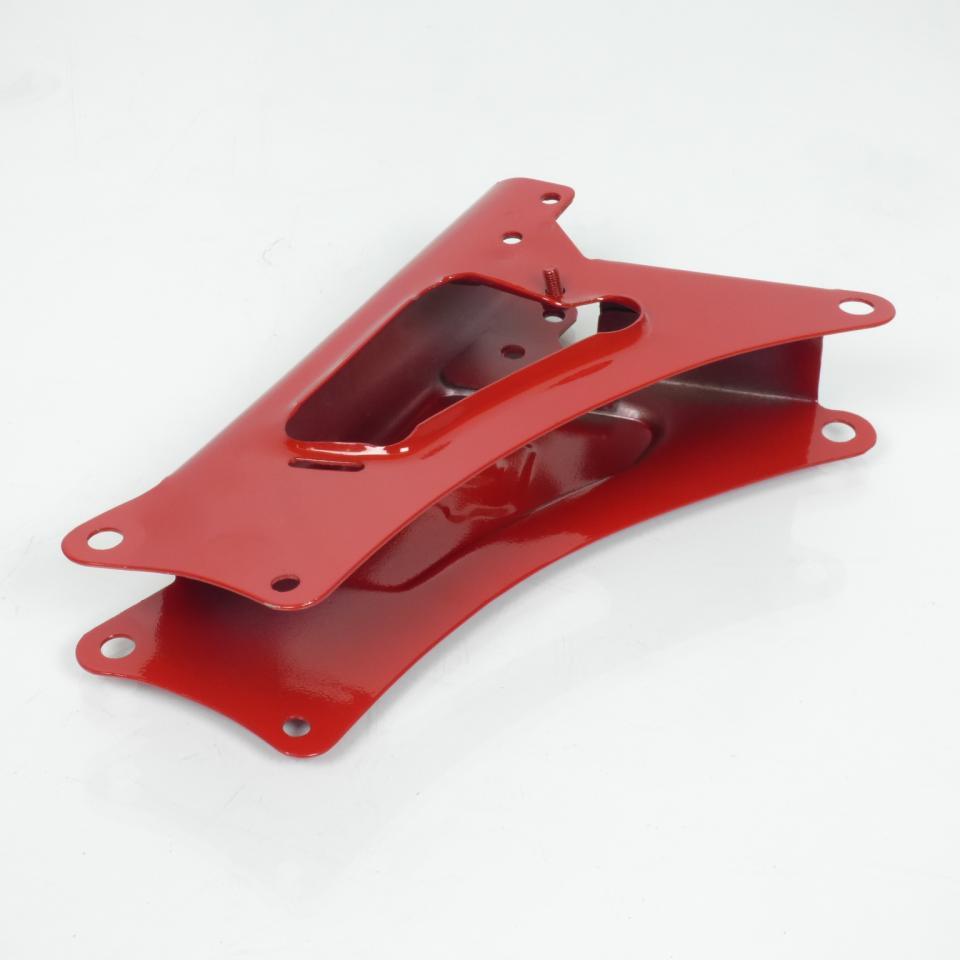 Coffre boite à outils rouge support de selle pour mobylette Peugeot 103 MVL