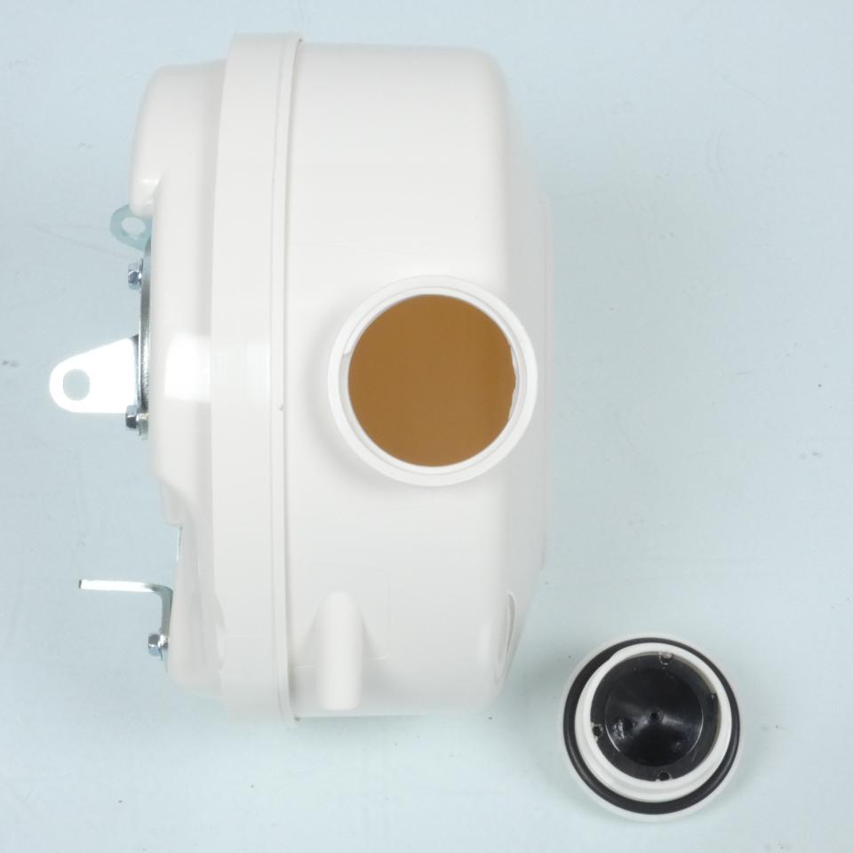 Réservoir d'essence blanc RSM pour Solex 50 3800 Neuf réservoir à carburant