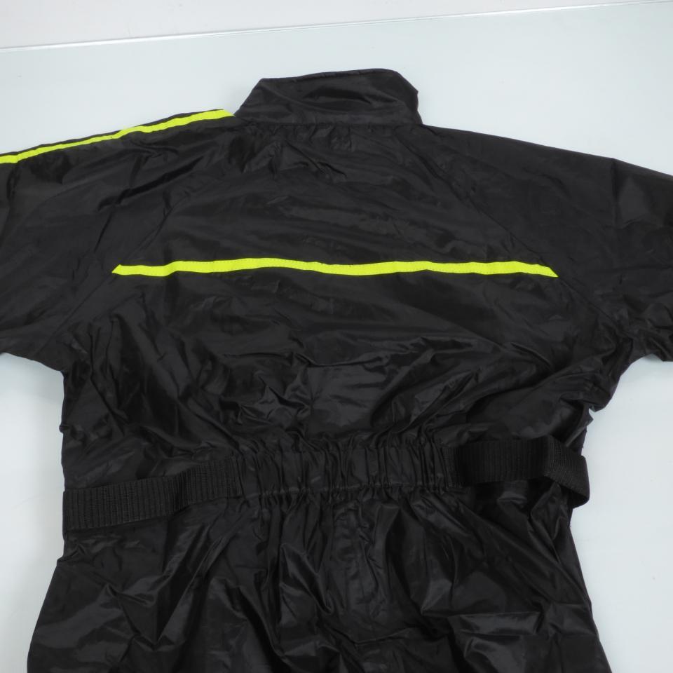 Combinaison de pluie pour moto homme / femme Nexone Taille M noire / jaune Neuf