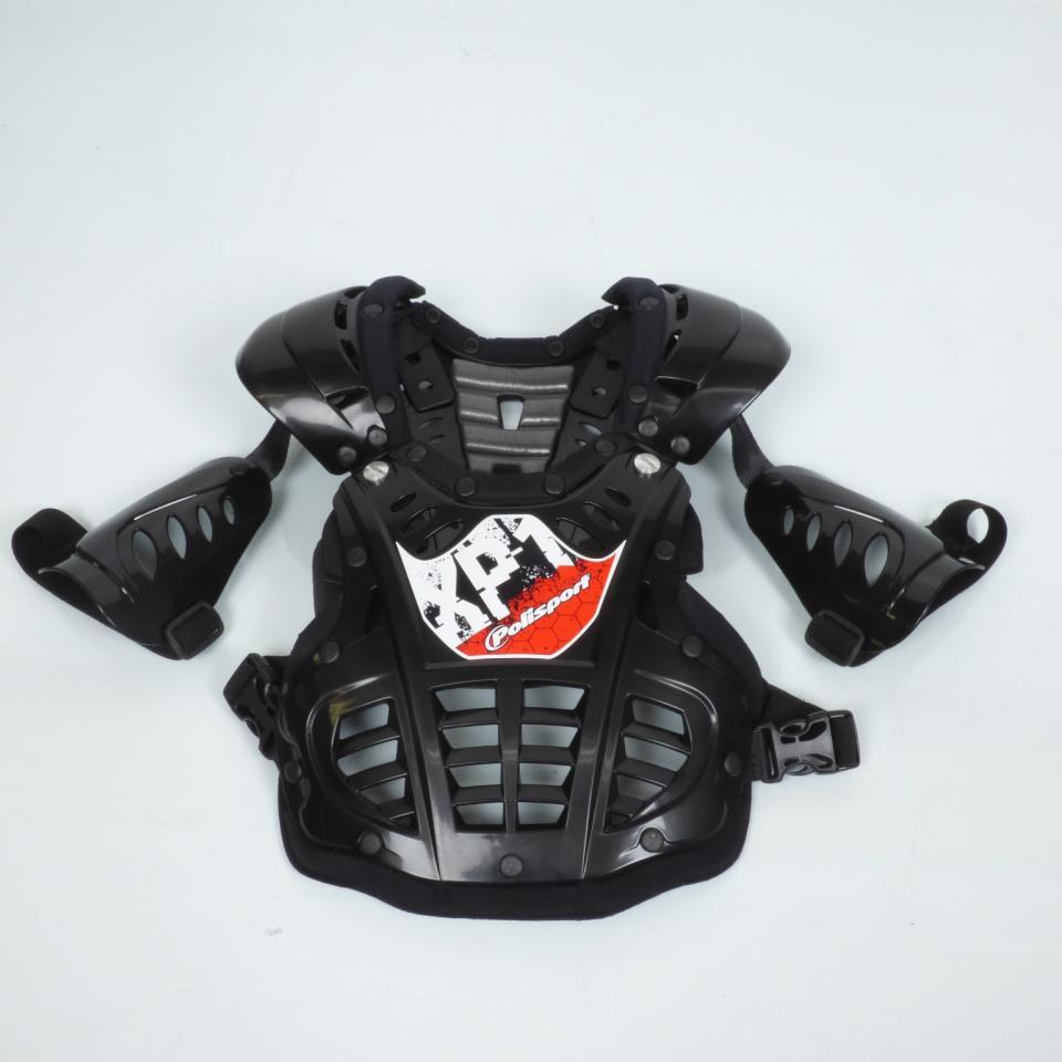 Protection pare pierre enfant Polisport XP1 taille unique noir pour moto pour motocross