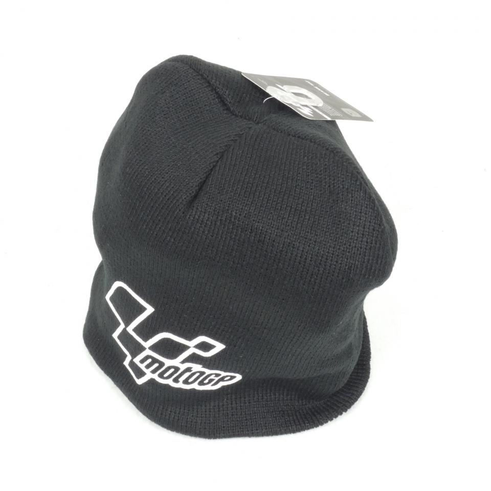 Bonnet MotoGP noir taille unique cadeau motard motarde pour moto Neuf