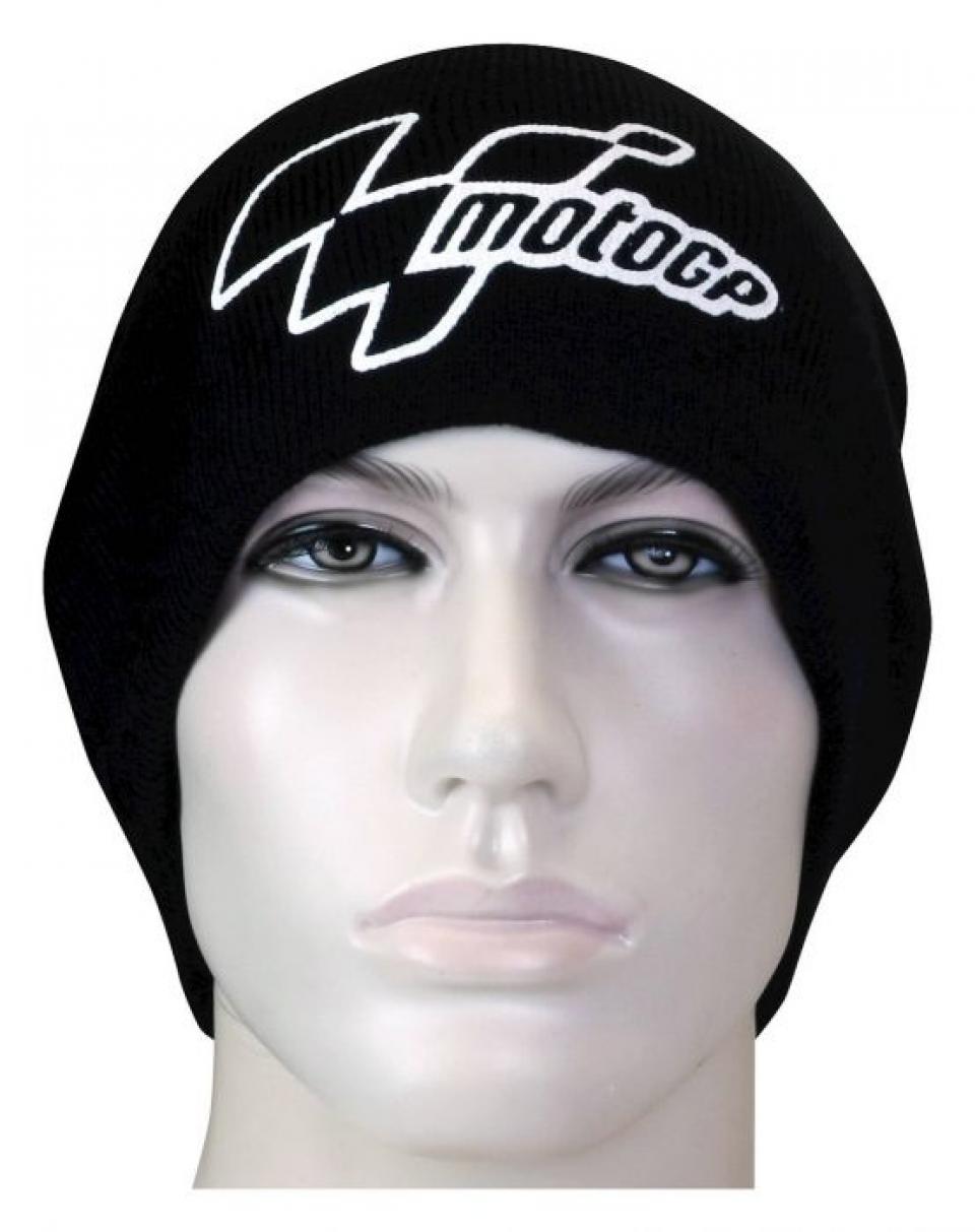 Bonnet MotoGP noir taille unique cadeau motard motarde pour moto Neuf