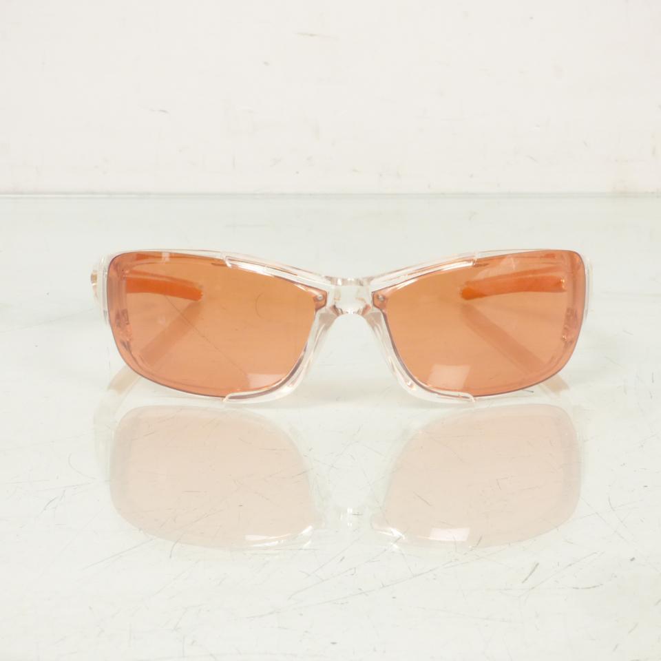 Lunette de soleil orange chaft monture en plastique norme CE légère pour motard