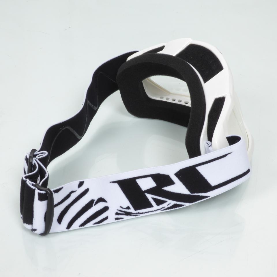 Lunette masque blanc pour casque de motocross quad enduro RC Helmets Steel Neuf