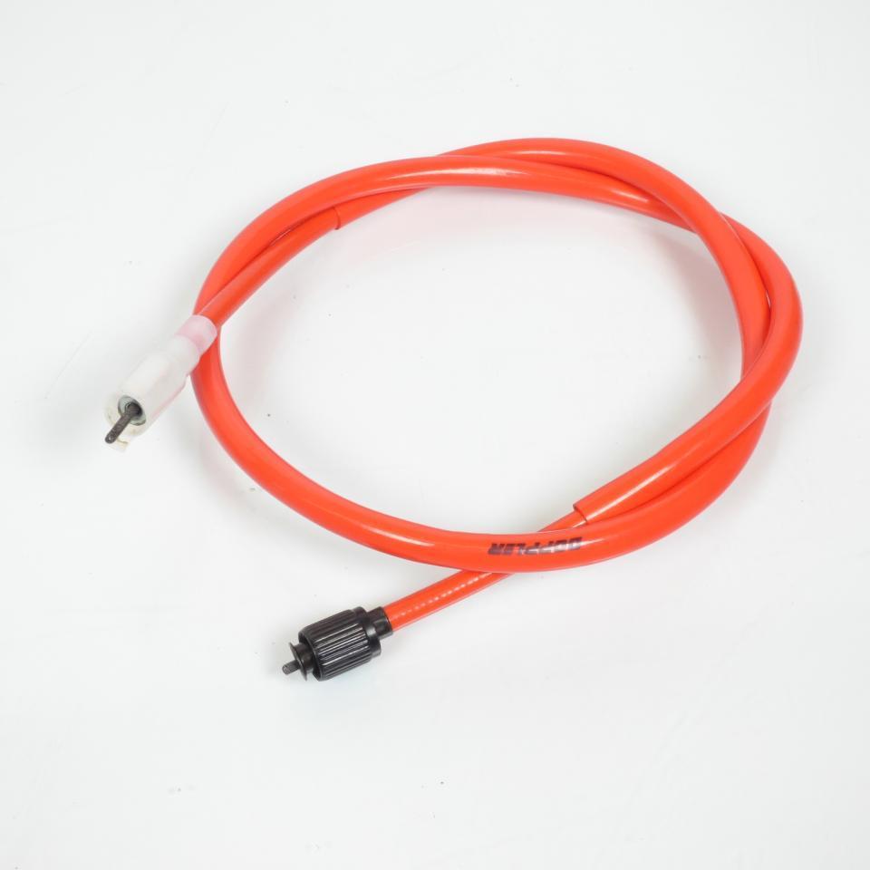 Câble de compteur Doppler pour Scooter MBK 50 Booster 2004 à 2019 rouge fluo Neuf