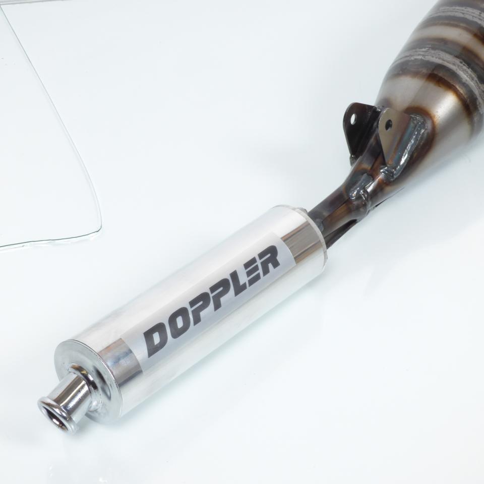Pot d échappement Doppler pour Mobylette MBK 50 51 ER1 chromé / 303-D Neuf