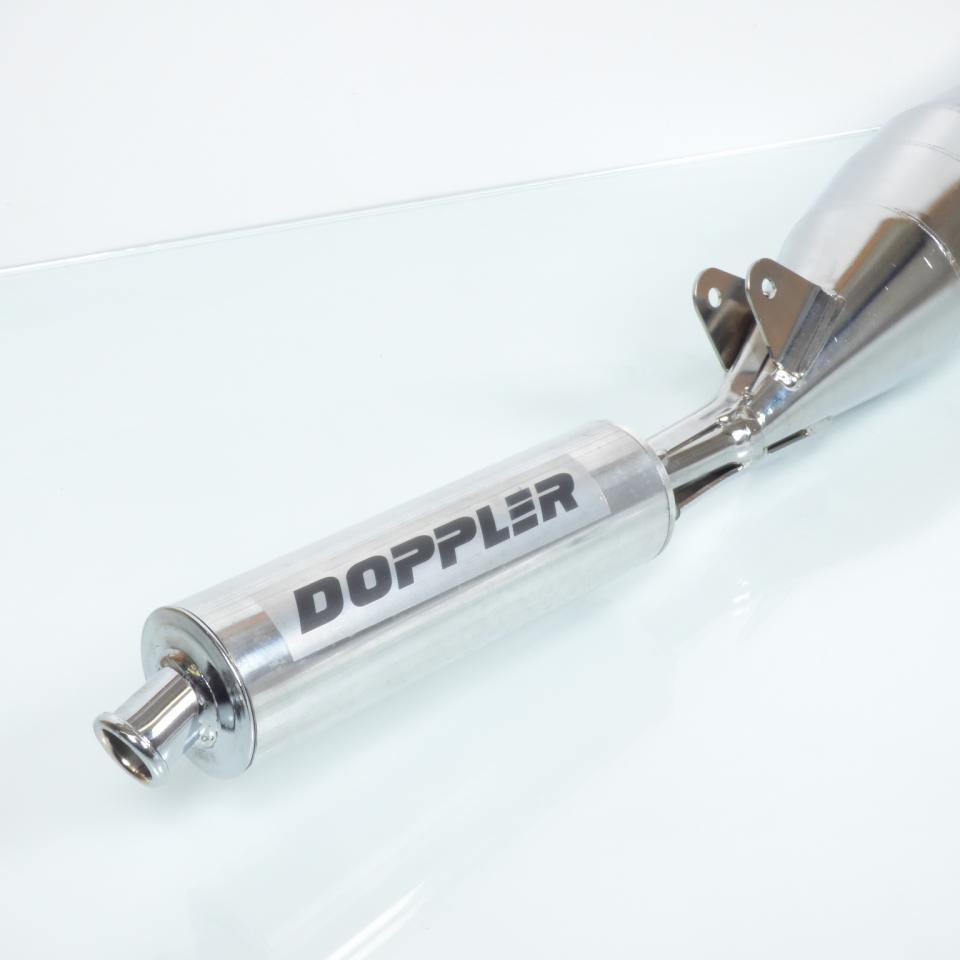 Pot d échappement Doppler pour Mobylette MBK 50 51 ER1 Chrome Édition / 303-D Neuf