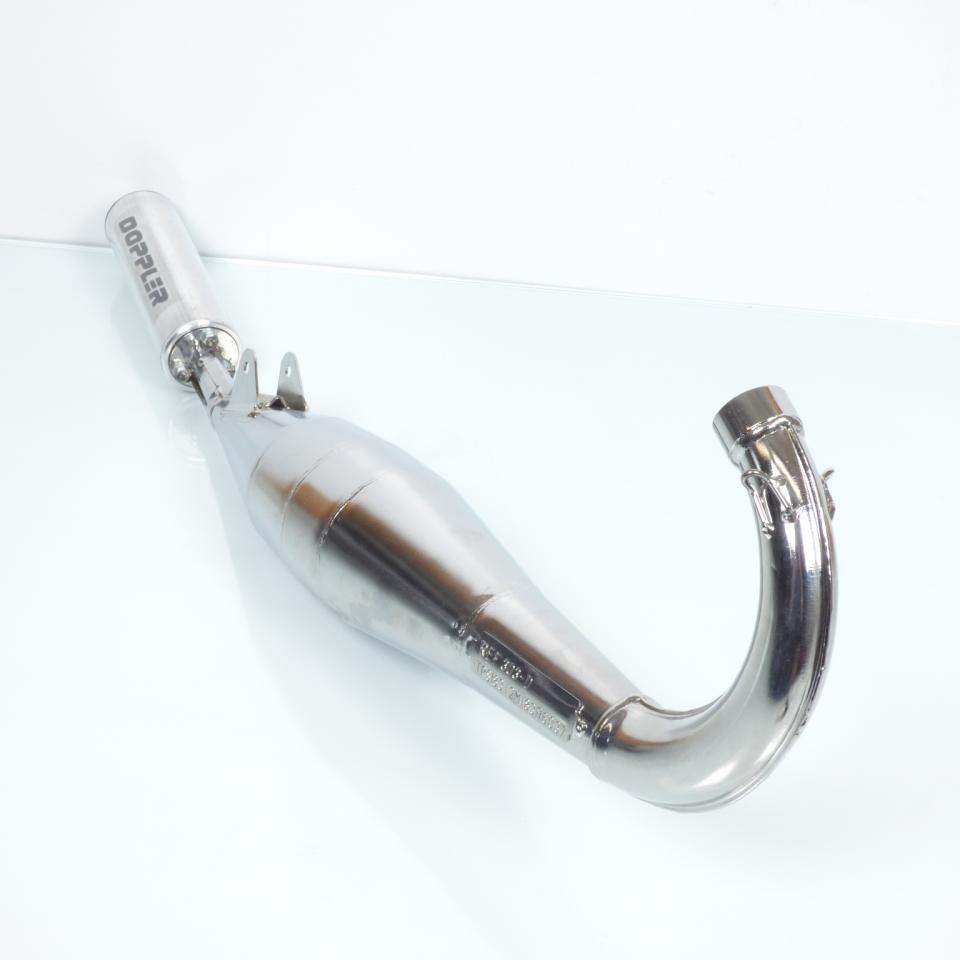 Pot d échappement Doppler pour Mobylette MBK 50 51 ER1 Chrome Édition / 303-D Neuf