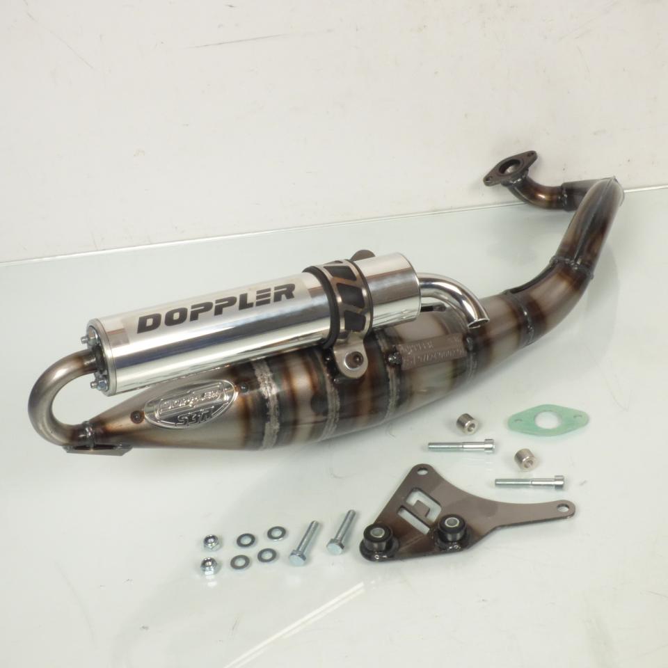 Pot d'échappement de détente Doppler S3R pour scooter Peugeot 50 Citystar Neuf