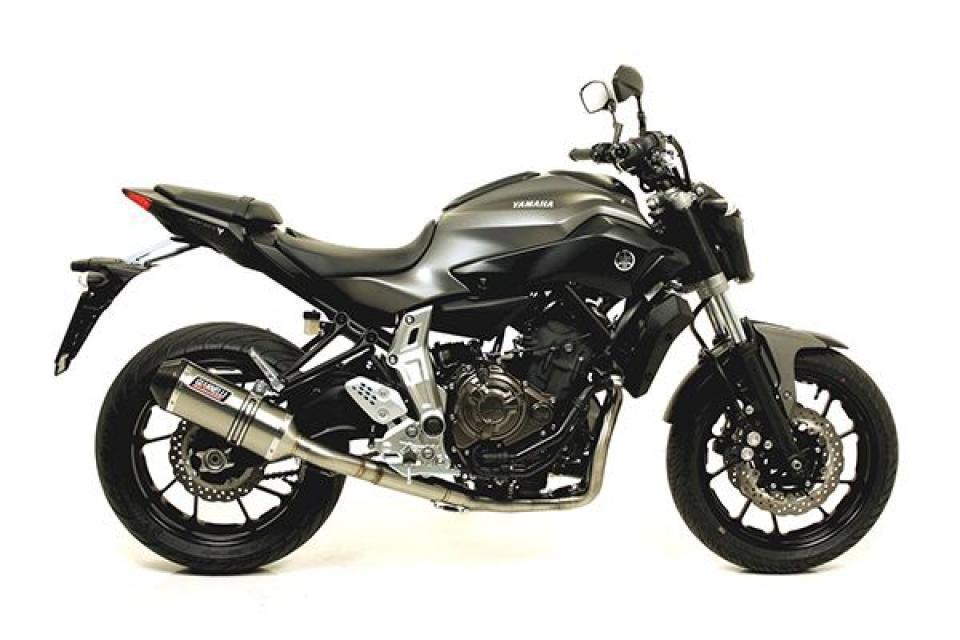 Pot d échappement GIANNELLI pour Moto Yamaha 700 MT-07 Abs 35Kw 2014 à 2022 Neuf