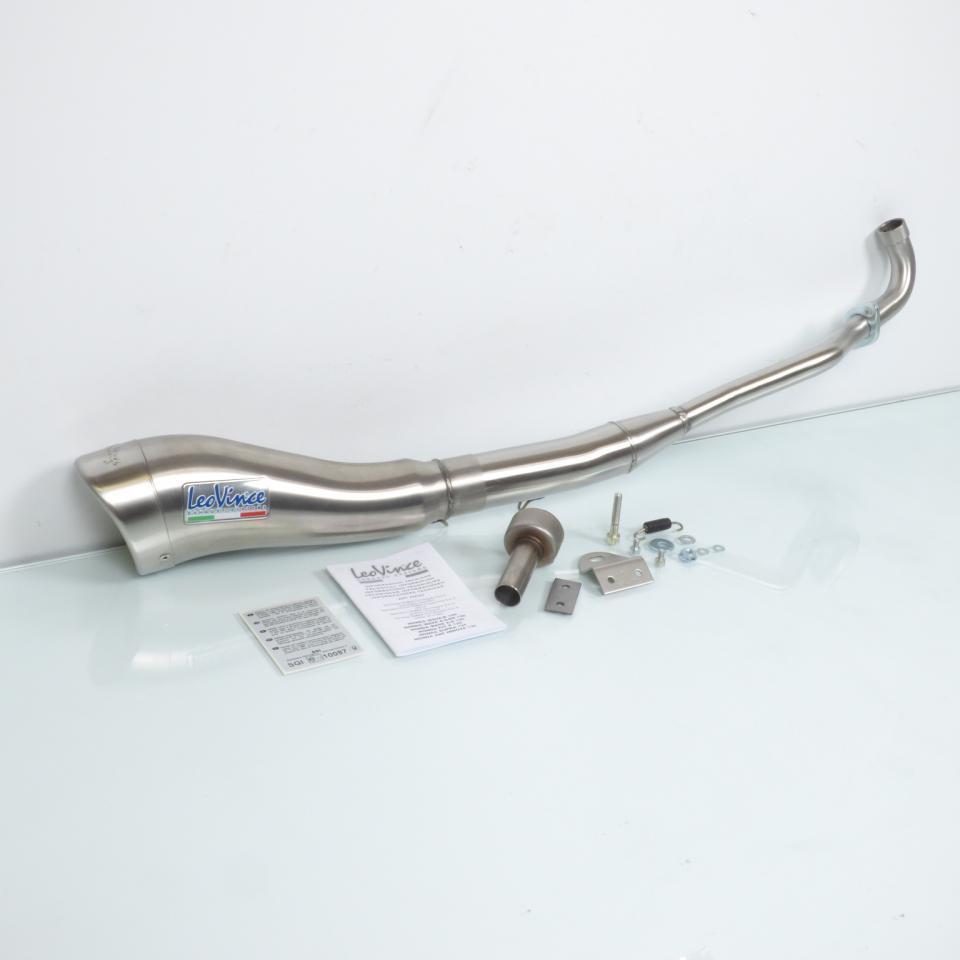 Ligne pot échappement inox Leovince scooter Honda 100 Wave-R 1995-2007 Neuf