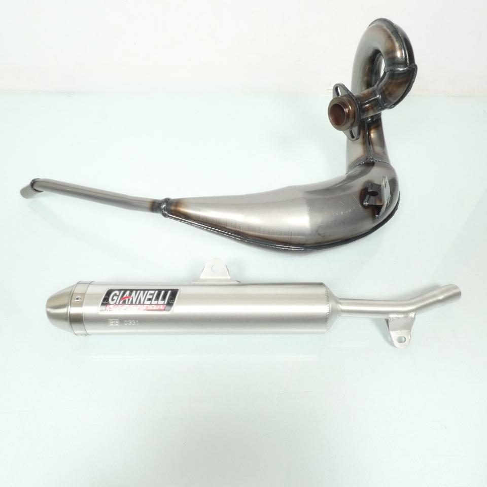 Pot d échappement GIANNELLI pour Moto Yamaha 125 DTR 2004 à 2007 54604HF/54605HF Neuf
