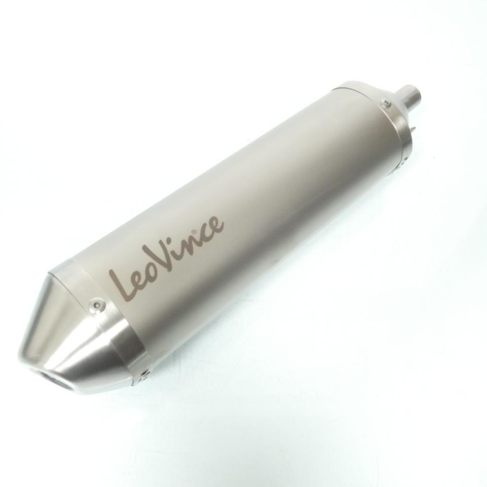 Pot d'échappement Leovince pour moto Aprilia 50 RS4 2011-20 3278 X-FIGHT TITANE