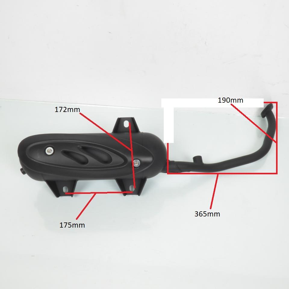 Pot d échappement Tecnigas pour Scooter Honda 125 FES SILVER WING Après 2007 Neuf