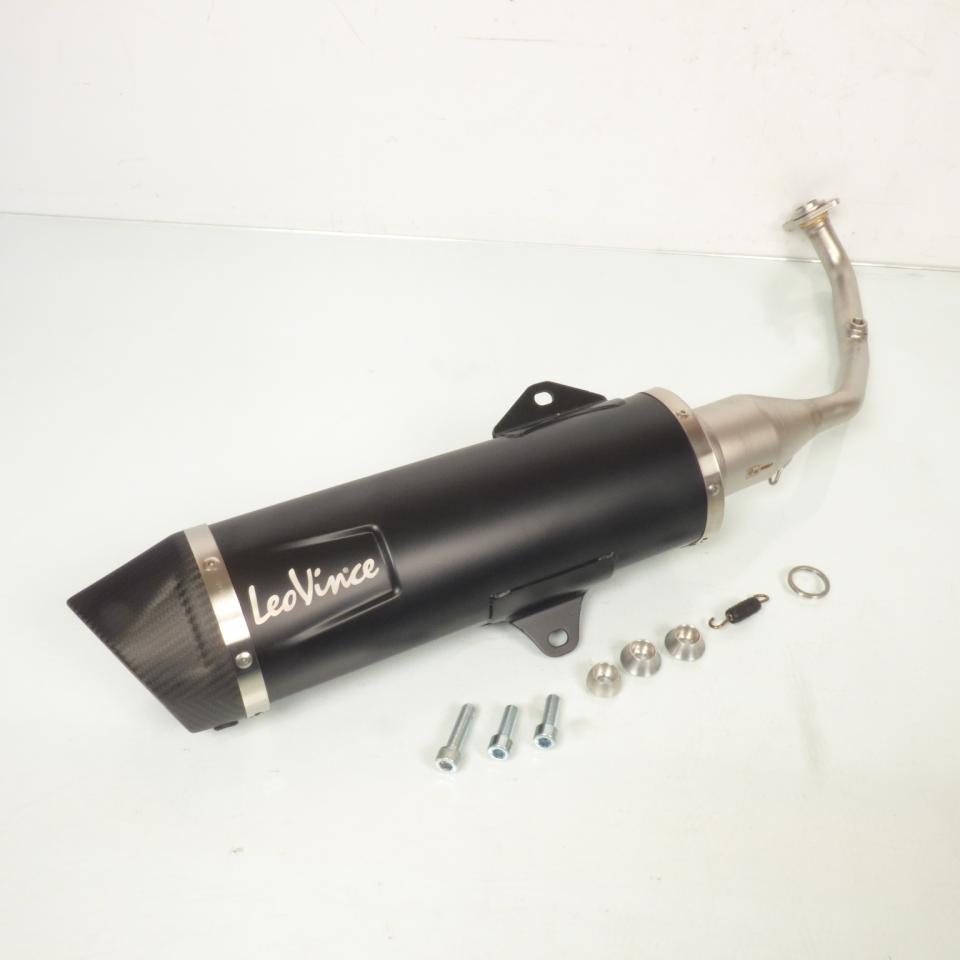 Ligne de pot d échappement Leovince Nero pour scooter Yamaha 125 X-Max 2021-2022