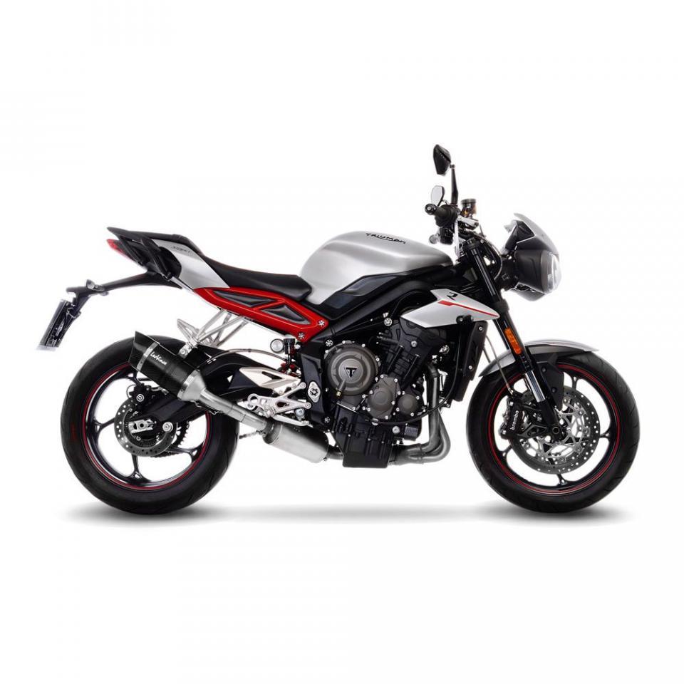 Pot d échappement Leovince pour Moto Triumph 765 Street Triple S 2017 à 2022 14287E Neuf