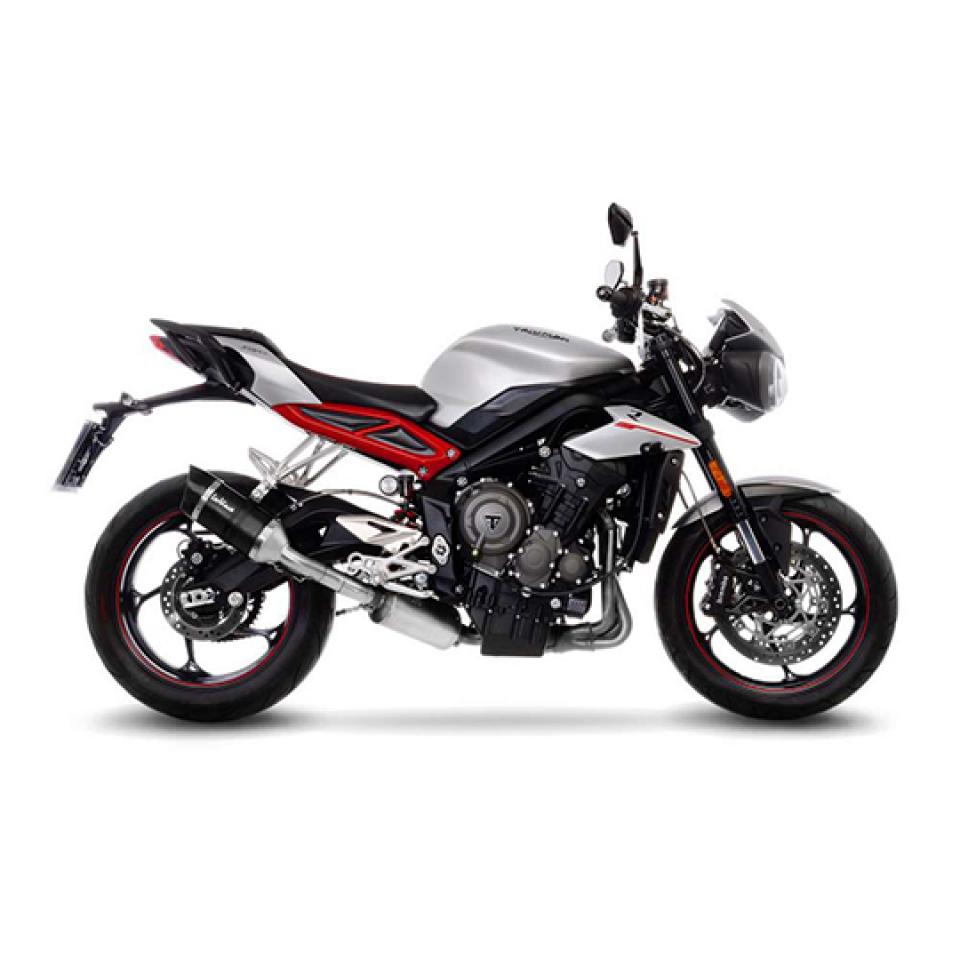 Pot d échappement Leovince pour Moto Triumph 765 Street Triple S 2017 à 2022 14287E Neuf