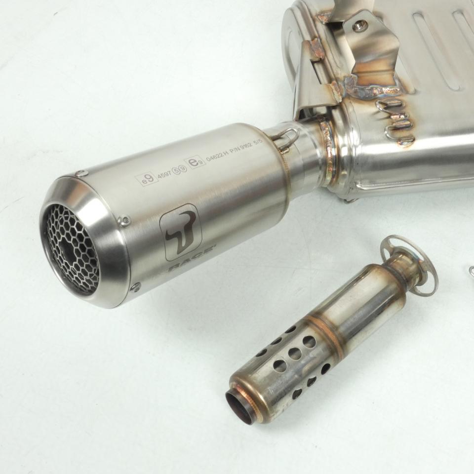Ligne d'échappement complète MK2 Inox Ixrace pour moto Yamaha 700 MT-07 Neuf
