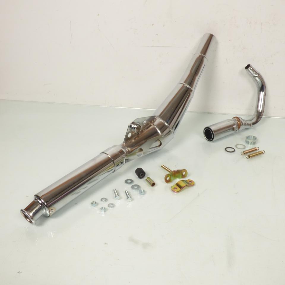 Ligne de pot d'échappement à pompe pour mobylette MBK 51 bras oscillant rond mob