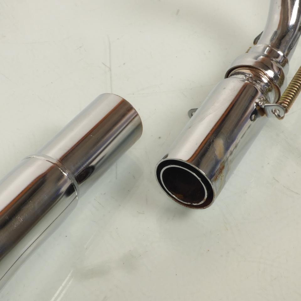 Ligne de pot d'échappement à pompe pour mobylette Peugeot 103 bras oscillant rond