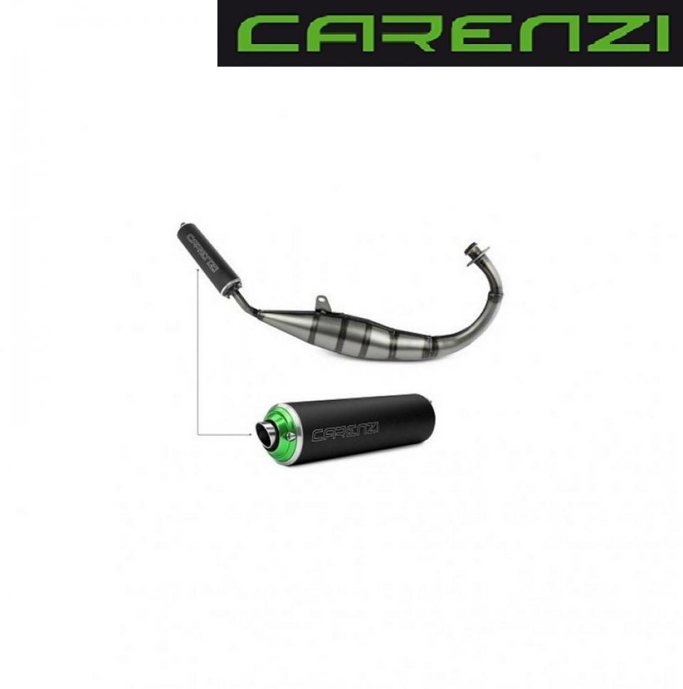 Pot d échappement Carenzi pour moto Derbi 50 Senda R Daemon Evo passage bas Neuf