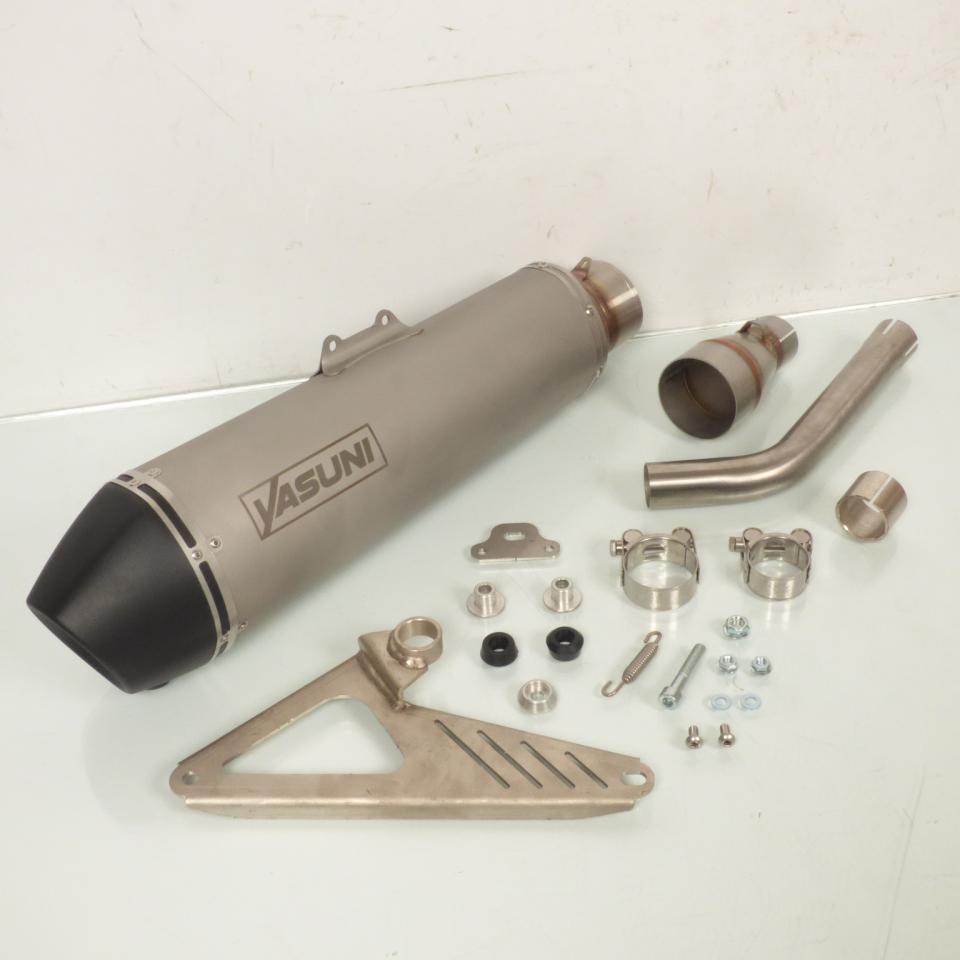 Pot d échappement Yasuni pour Scooter Piaggio 300 Vespa GTS Après 2008 TUB 454 Neuf