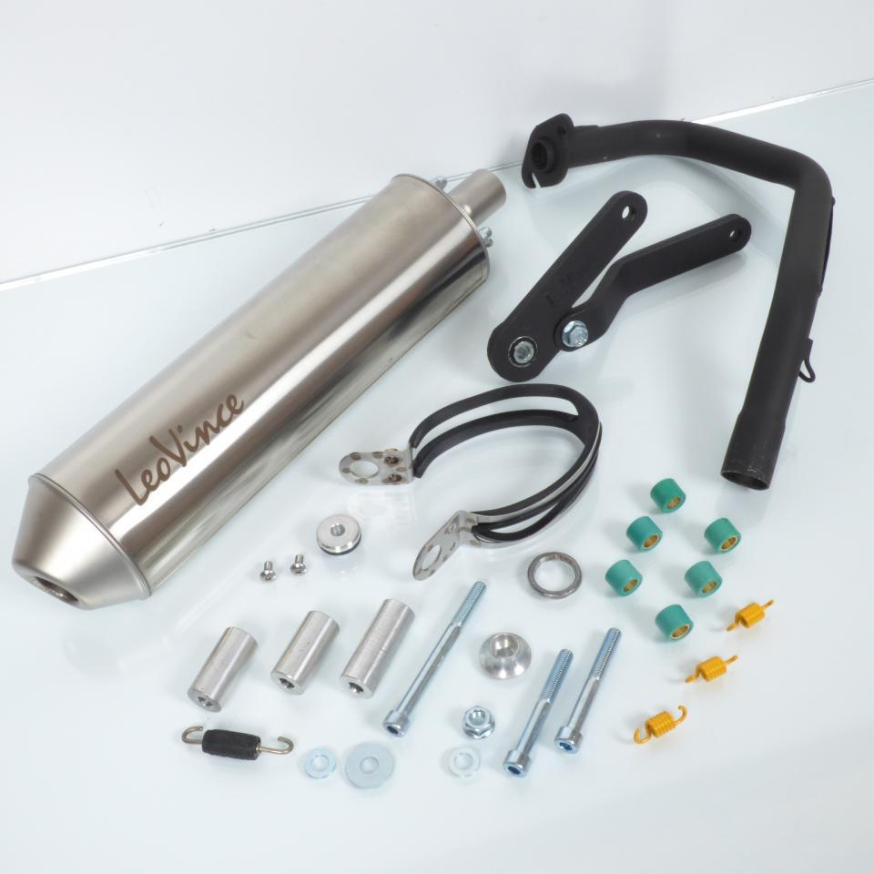 Pot d échappement Leovince pour Scooter Kymco 50 Agility RS 2009 à 2013 3418 / 4 temps Neuf