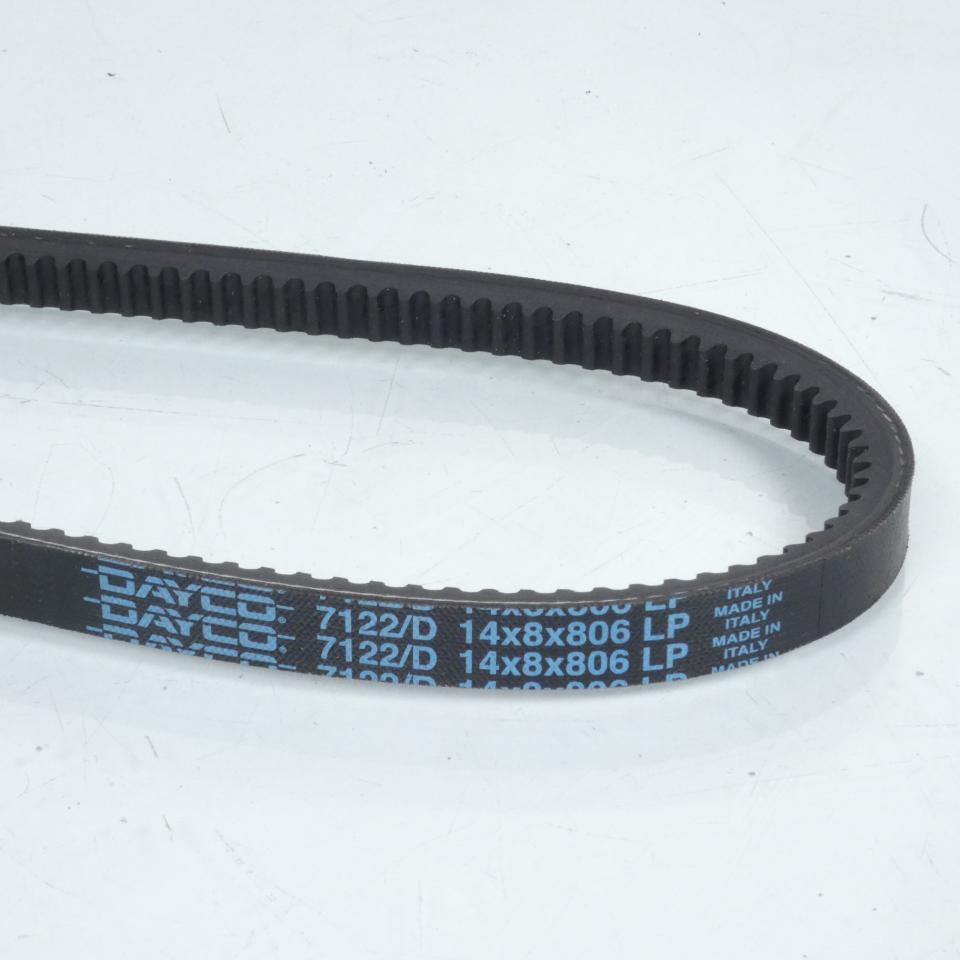 Courroie de transmission Dayco pour Mobylette MBK 50 51 7122 / 806x14x8mm Neuf