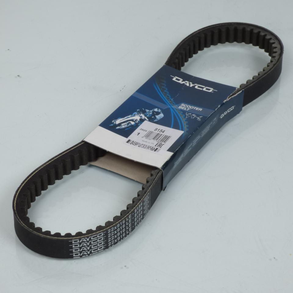 Courroie de transmission Dayco pour Scooter Honda 125 SH I 2005 à 2008 23100-KGF-901 Neuf