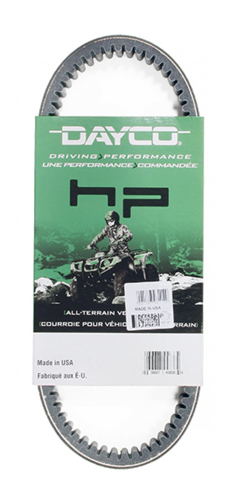 Courroie de transmission Dayco pour Kawasaki 953 MULE 520 4X4 DIESEL 2001 à 2008 Neuf