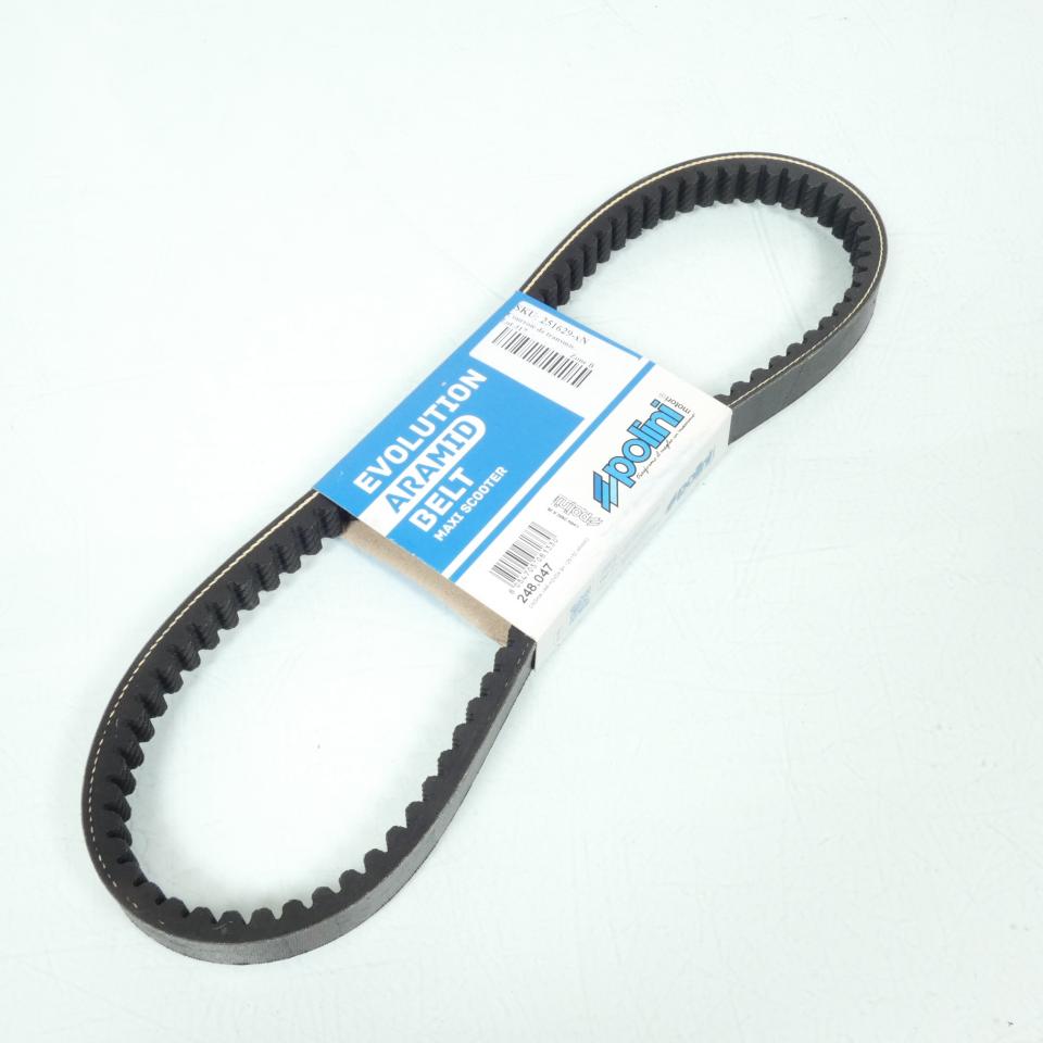 Courroie de transmission Polini pour Scooter Honda 125 SH ie EURO 4 2017 à 2020 248.047 Neuf