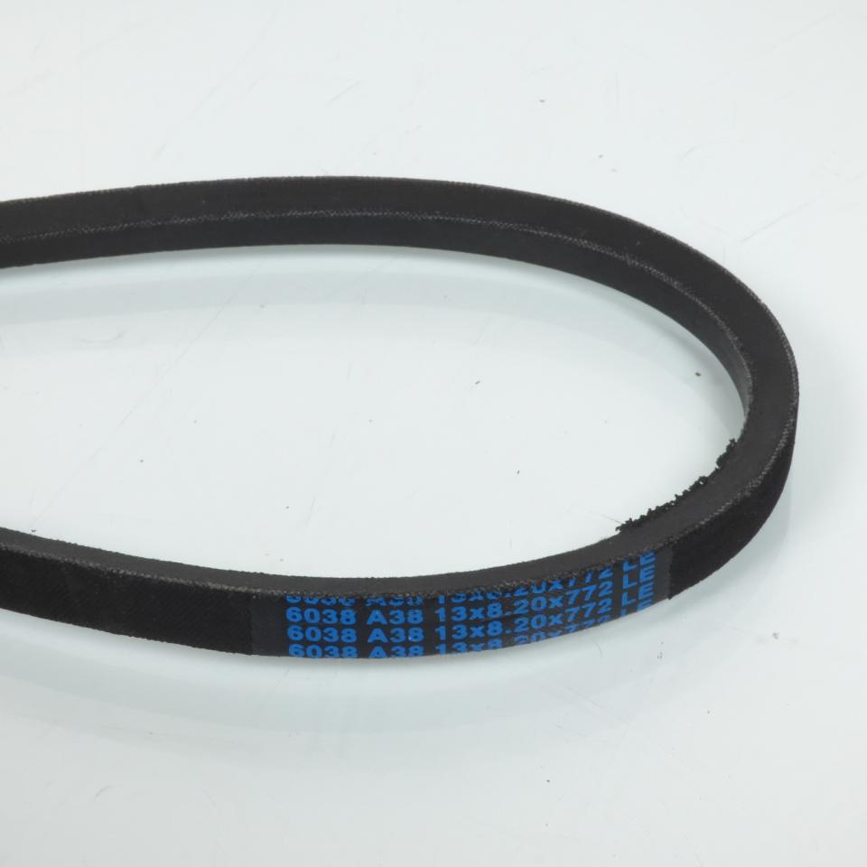 Courroie de transmission 772x13x8.2mm pour mobylette MBK AV85 type A38 6038 Neuf
