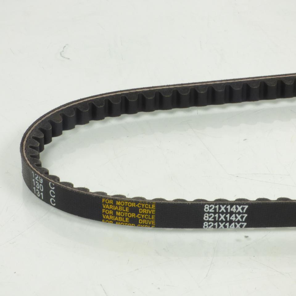 Courroie de transmission 821x14x7mm crantée RSM pour mobylette MBK 50 51 Neuf