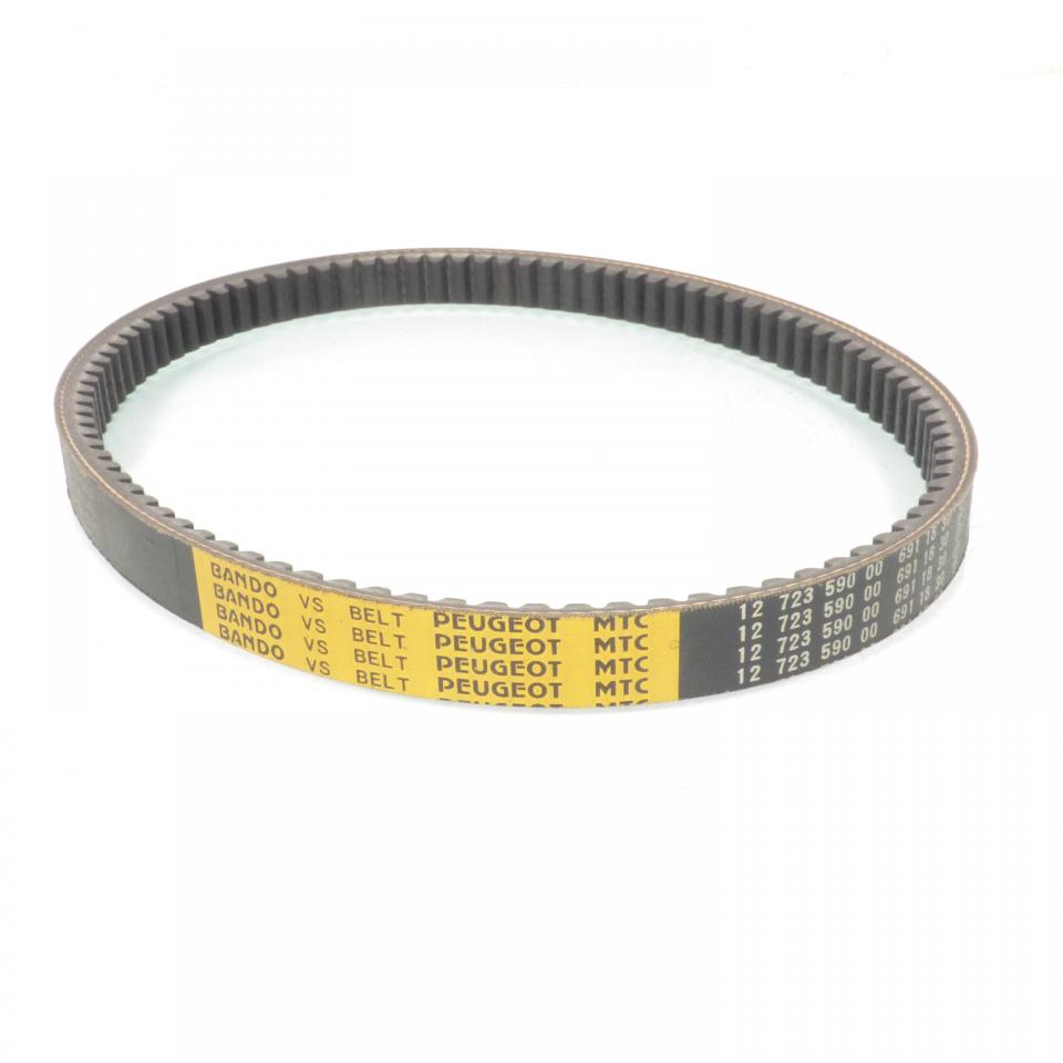 Courroie de transmission origine pour Scooter Peugeot 50 SV Geo 1991 à 1995 723590 / 691x18mm Neuf