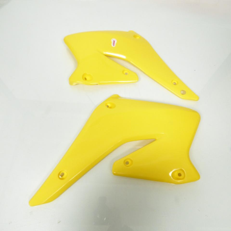 Ouïes,Écope de radiateur Droit et gauche Polisport pour moto Suzuki 250 RMZ Neuf