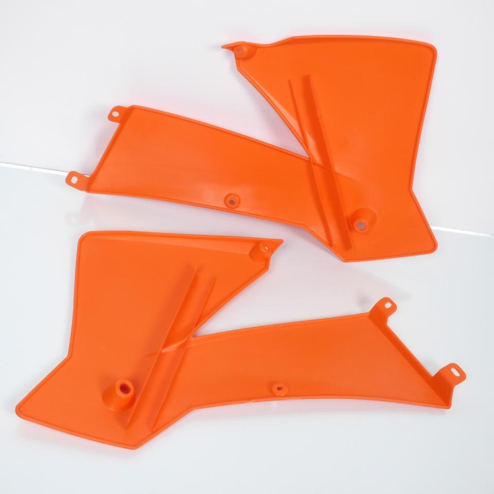 Écope de radiateur Polisport pour moto KTM 125 EXC 2003-2004 8424000002 orange Neuf