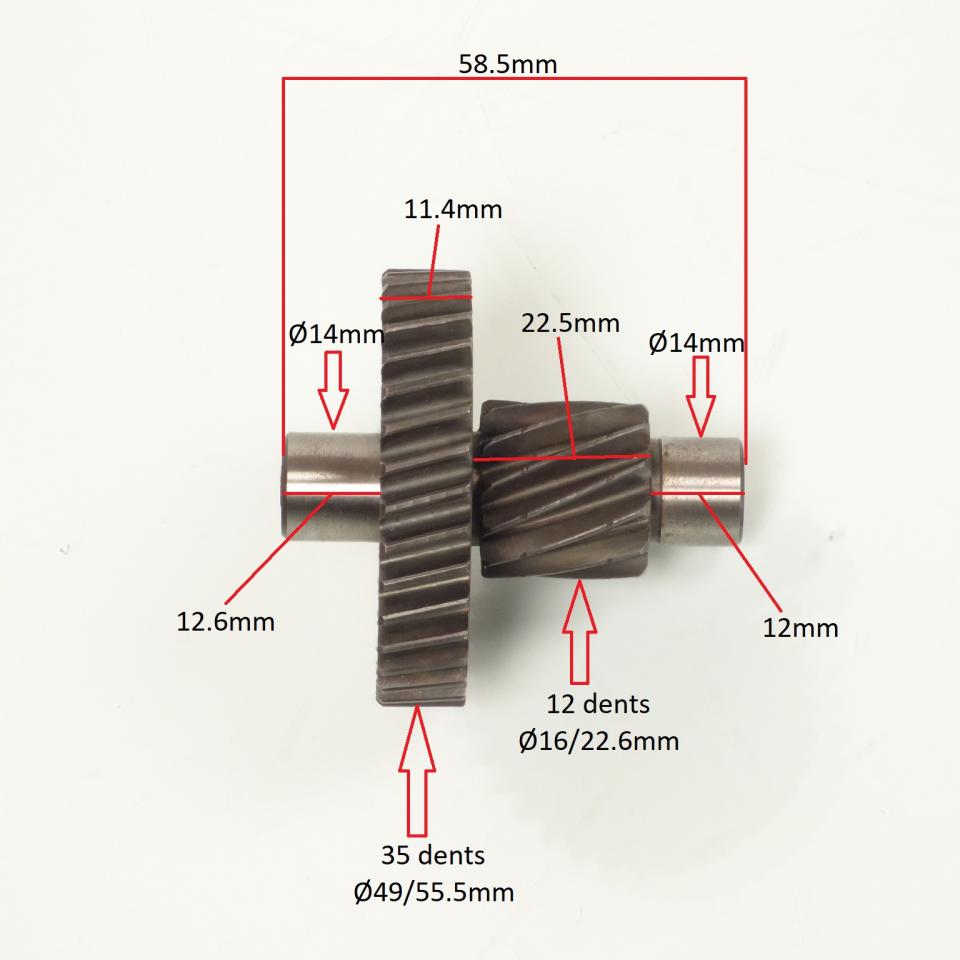 Pont arrière de transmission pour Auto Peugeot Occasion