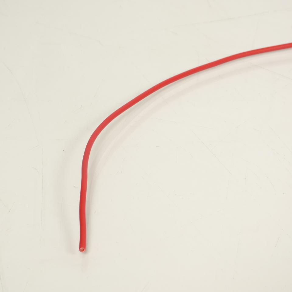 Bobine de fil électrique rouge multibrin 1.50mm² x 50m faisceau pour moto cyclo