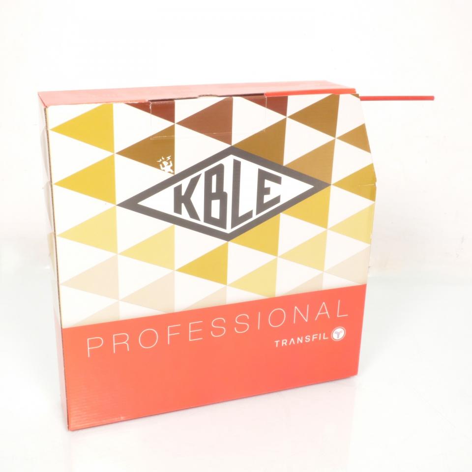 Rouleau de gaine rouge standard Transfil 26/10 Ø2.6mm petite par 50m pour cyclo