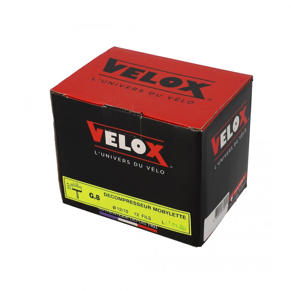 Câble ou gaine VELOX pour Mobylette Piaggio 50 Ciao 2000 à 2005 208120B /Ø1.2x1.2m Tete 4.5x10 Neuf