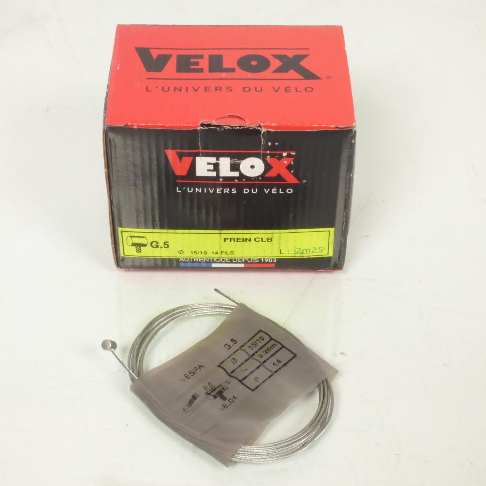 25 câble de vitesse à main pour scooter Piaggio Vespa Ø1.5x2.25m Tete 5.5x6.5mm