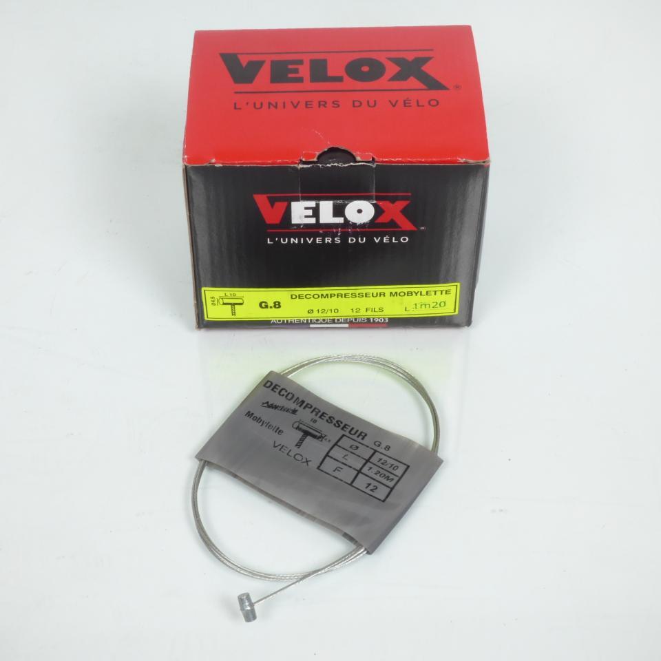 Câble ou gaine VELOX pour Mobylette Piaggio 50 Ciao 2000 à 2005 208120B /Ø1.2x1.2m Tete 4.5x10 Neuf