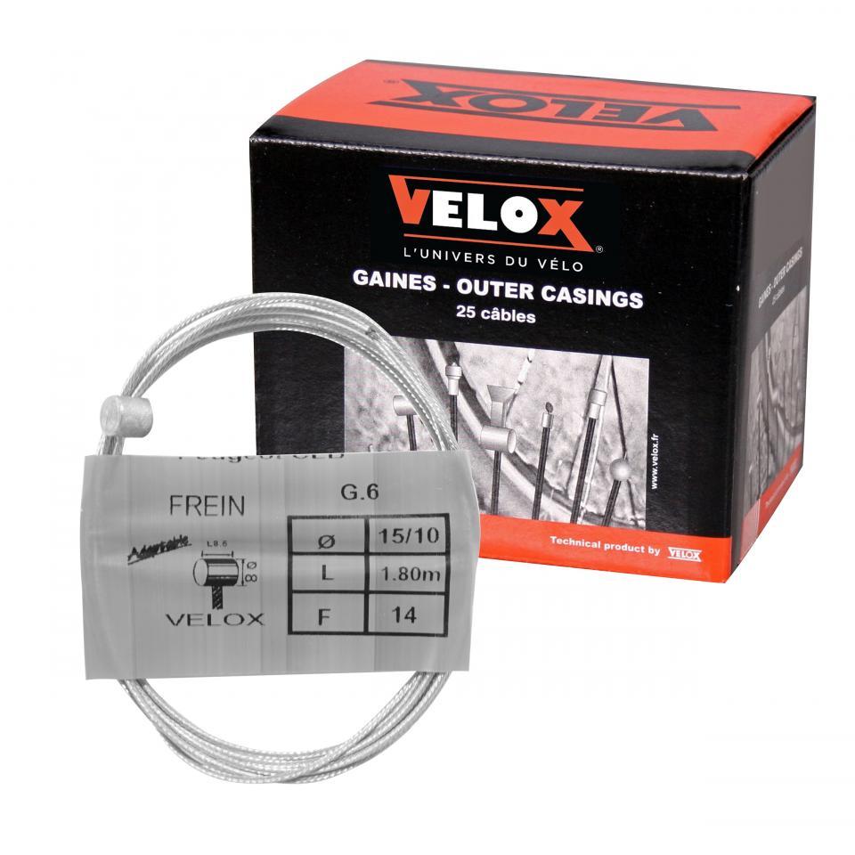 Câble de frein VELOX pour mobylette Peugeot 103 Ø1.5x1.80m Tete 8x8