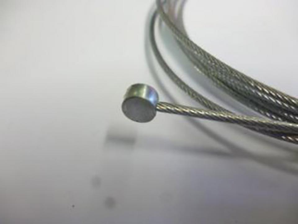 Câble neuf de 2 mètre Tête Ø6mm x 3mm pour moto scooter vélo cyclo mob deux roues