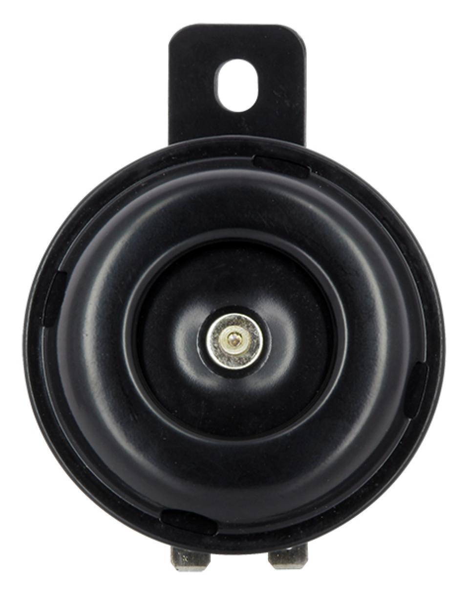 Klaxon avertisseur sonore Sifam rond 12V DC 105dB Ø70mm noir pour moto Neuf